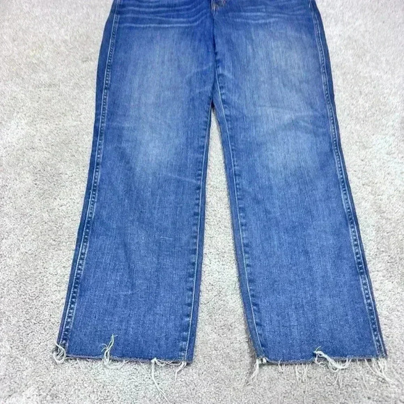 J.Crew Jeans Vintage Straight Blue 4 Button Fly Pockets Women’s Size 30 - Picture 8 of 13